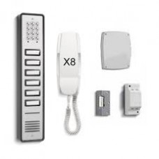 Bell System CS109-8 VRS Combined Door Entry & Access Control System - 8 Station - Surface